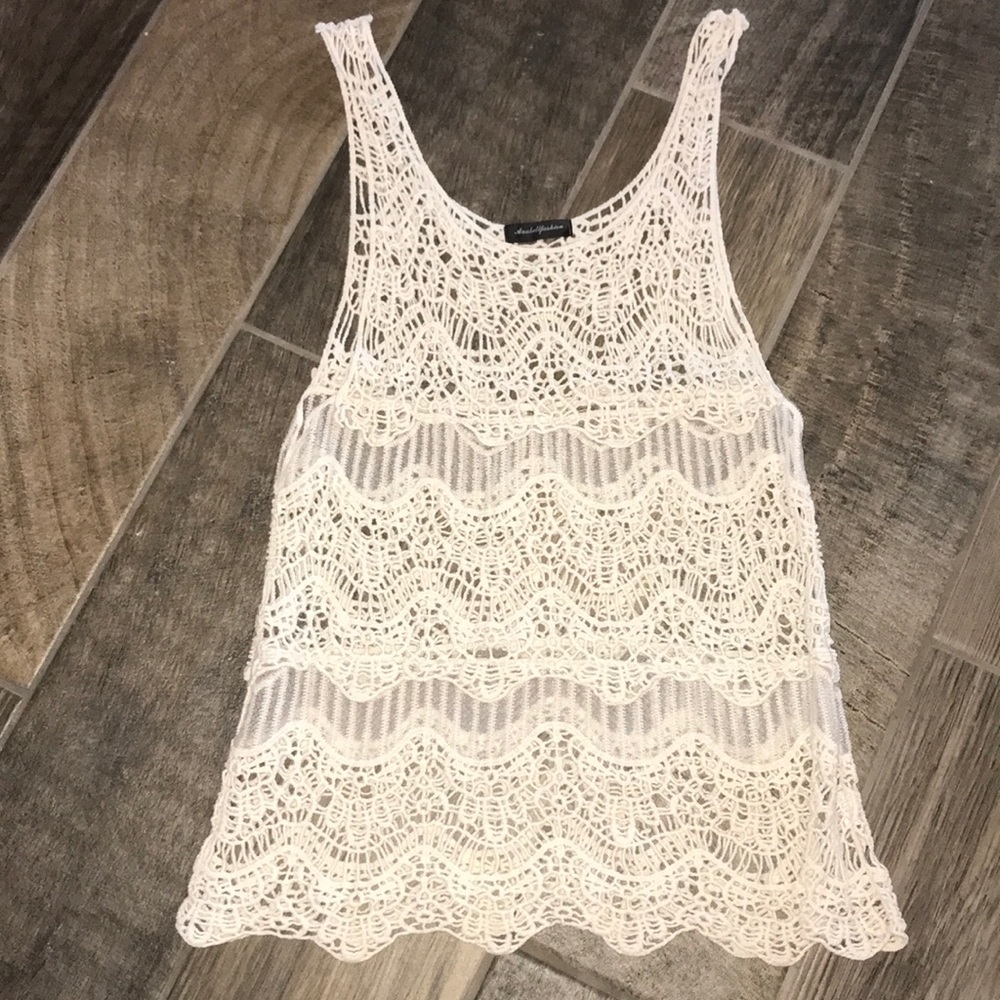 Boutique Style Crocheted Tank